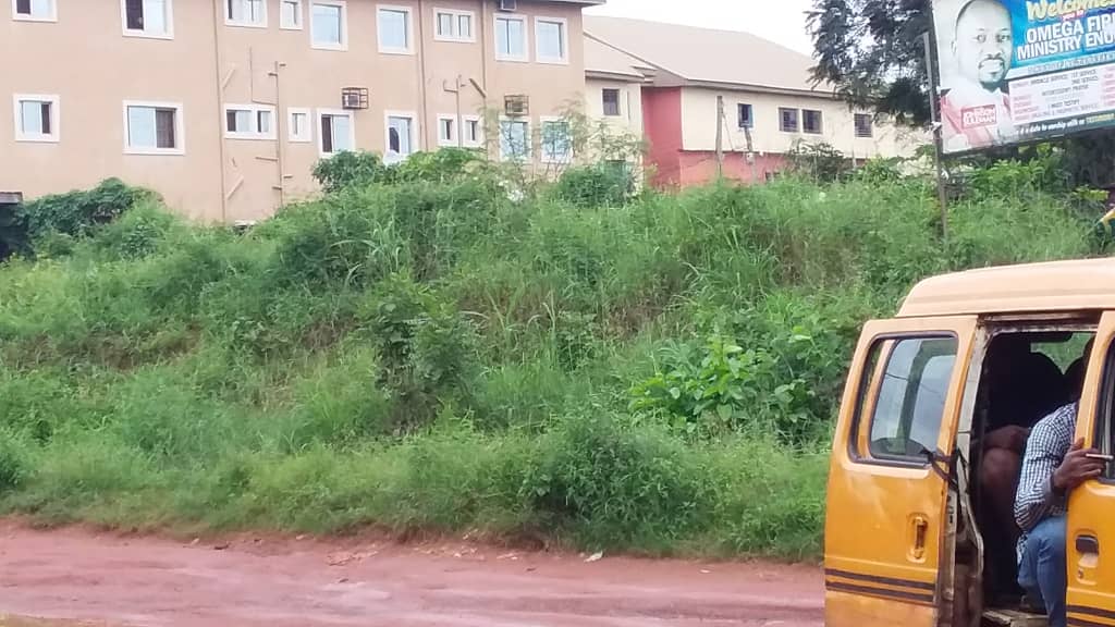 Land for sale in a strategic location in Enugu