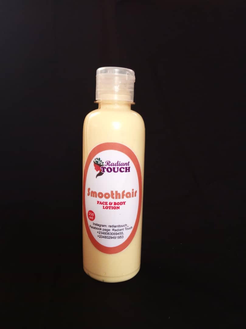 Radiant Touch SmoothFair Face and Body Lotion