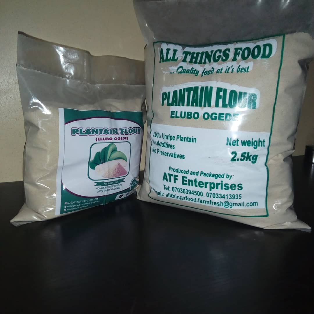 Unripe Plantain Flour