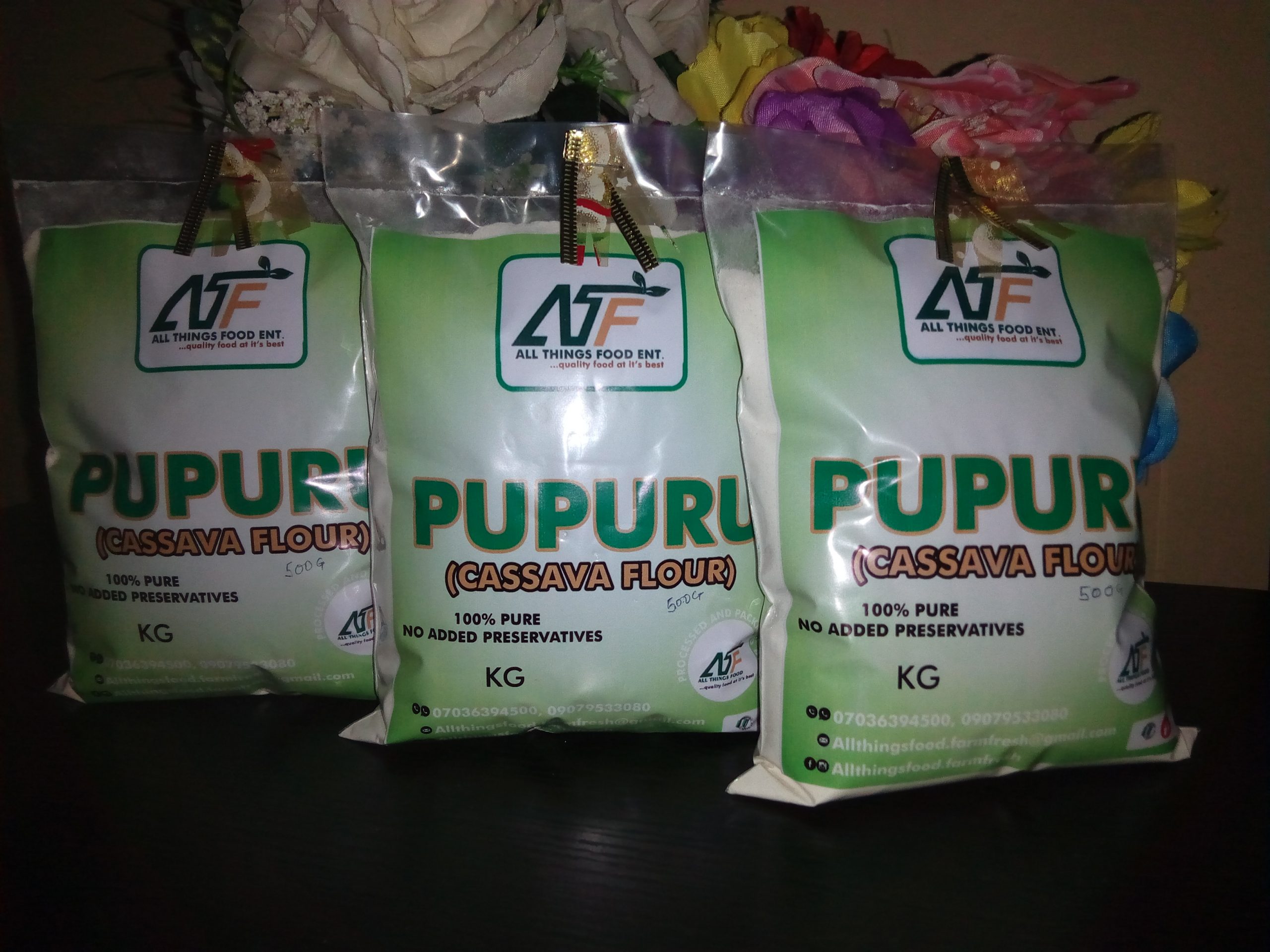 PUPURU (CASSAVA FLOUR)