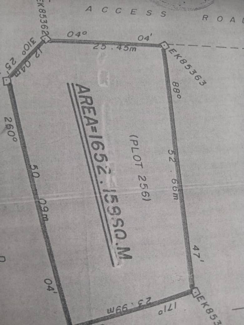 1652sqm Land @ Enugu Abakaliki Express Road